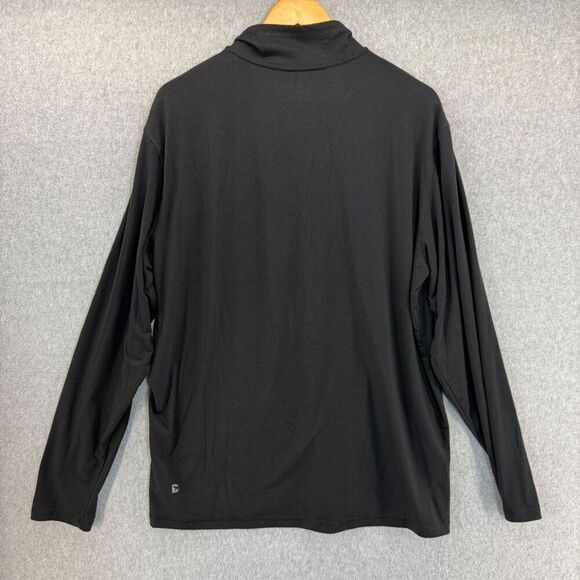 Men's Bearbottom Size XL Black Quarter- Zip‎ Pullover Base Layer Shirt Casual - Picture 4 of 9